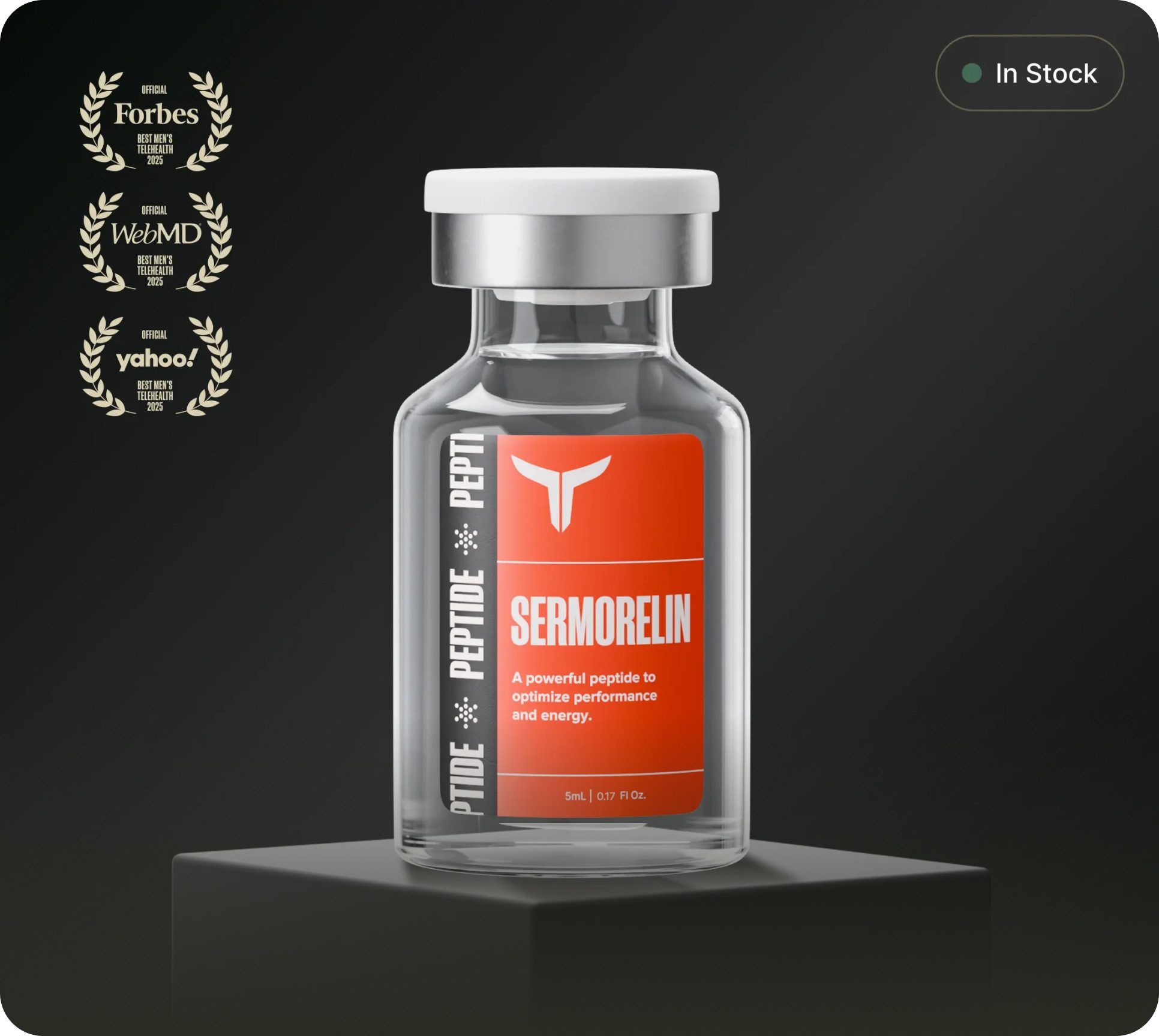 Sermorelin product advertisement